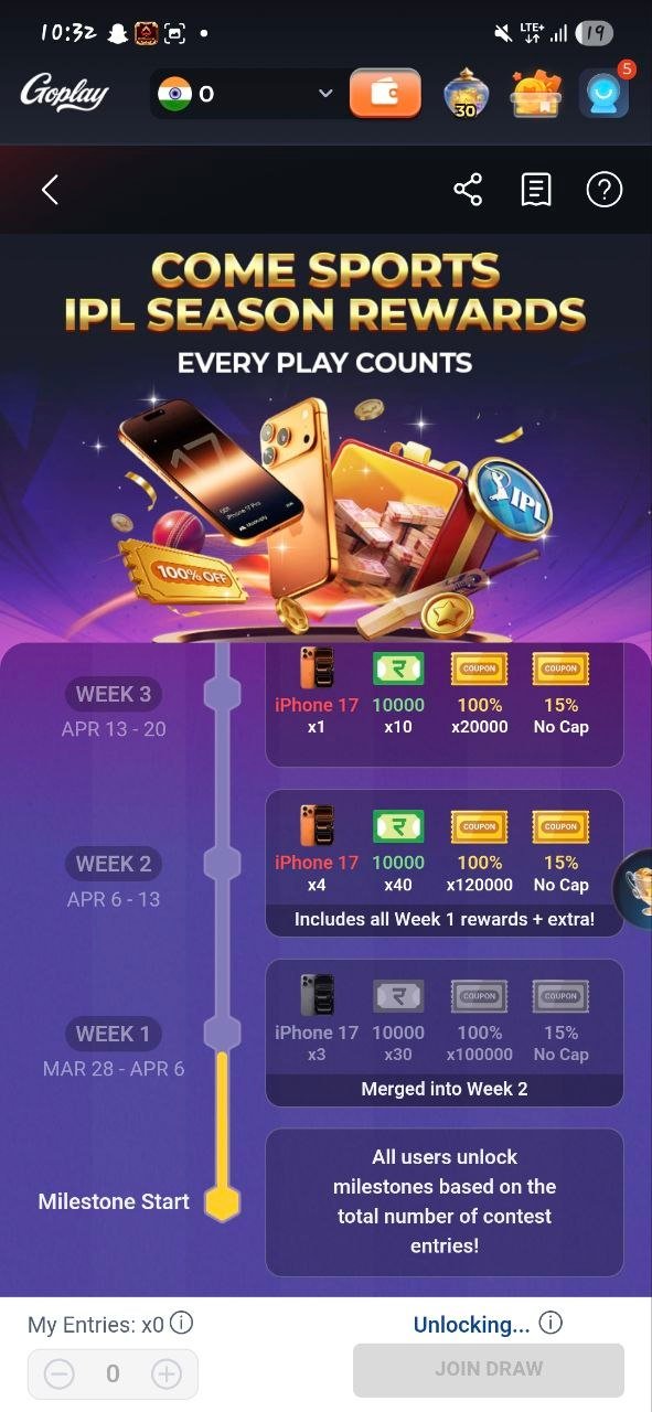 GoPlay11 APK download 2026 fantasy cricket app interface